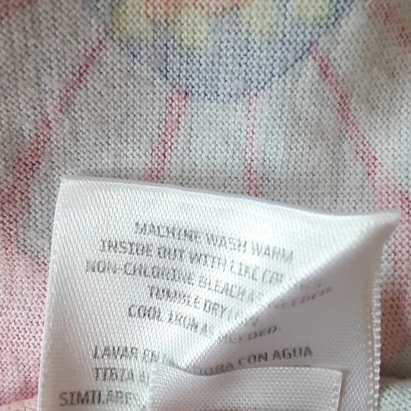 Hanna Andersson Shift Dress Girls 5/6 Retro Mod Floral Multicolor Y2K Summer - Picture 8 of 8